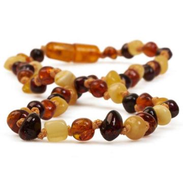 Collier d'ambre pour bébé Baroque, Grünspecht