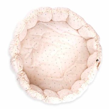 Tapis Jeu et Nid pour Bébé, Bloom de Play&Go, Tapis 3en1, moon