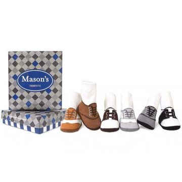 Petit Coffret Nouveau Né Chaussettes Bébé Garçon Mason's Trumpette, Boutique en Ligne Suisse