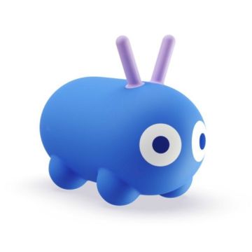 Ballon sauteur pour enfant dès 1 an, Quut, hoppi cosmic blue, sans BPA ni latex