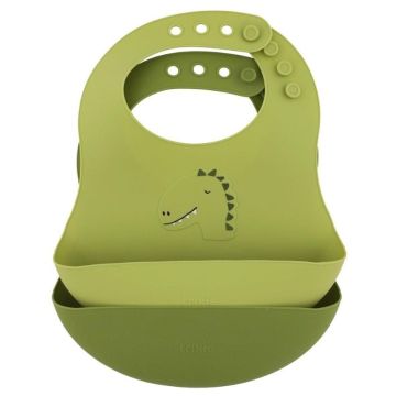 Bavoir en silicone 2-pack Mr. Dino — Trixie