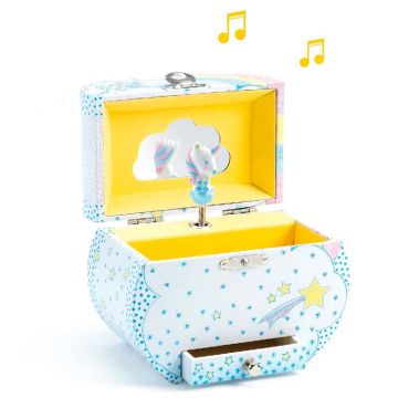 Boîte à musique, bijoux et trésors, Rêves de licornes, Djeco
