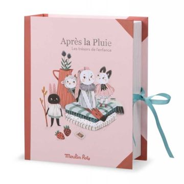 Coffret Souvenirs de Naissance Cadeau Moulin Roty, Après la pluie, en français