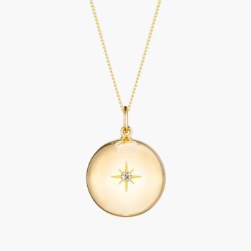 Bola Grossesse Ilado, Bonne Etoile Collier Femme Enceinte, avec Chaine Or
