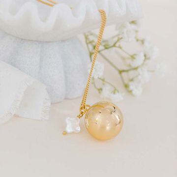 Bola de grossesse Aismée, Colombe or jaune