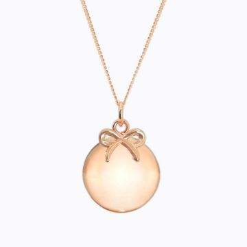 Bola de grossesse Ilado sur chaîne or rose, Lien