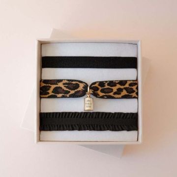 Bracelet Mon Petit Poids léopard, bijou à personnaliser