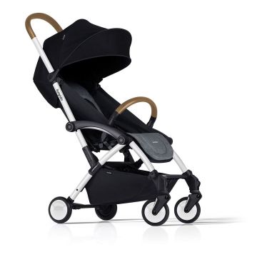 Poussette Bébé Bumprider Simple ou Double, Cadre blanc et Siège gris,  Livraison Gratuite, Boutique en Ligne Suisse
