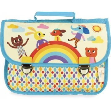 Petit Cartable Pour Enfant Ecole et Enfantine Maternelle Arc en Ciel Vilac