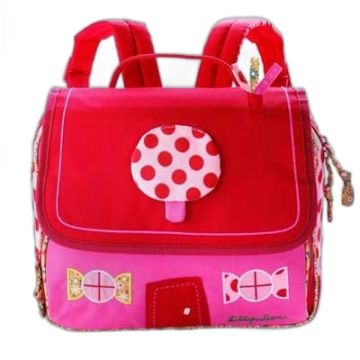 Petit Sac d'école Maternelle et Enfantine Fille Liz A5 Lilliputiens