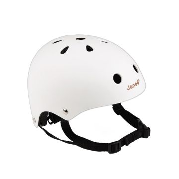 Casque Enfant Vélo 3 à 6 ans,  Bikloon blanc Janod