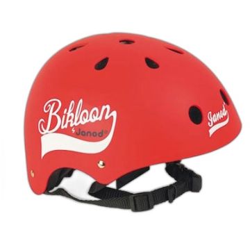 Casque Vélo jeune Enfant Bikloon rouge, Janod