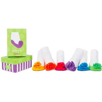 Petit Cadeau Naissance Fille Coffret Chaussettes Zoey's Trumpette, 0-12 mois