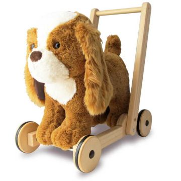 Jouet à pousser, Peanut Puppy Baby Walker Chien Little Bird Told Me, Livraison Gratuite