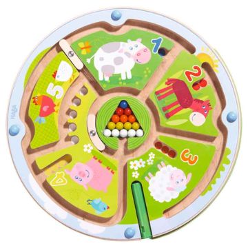 Jeu Chiffres Haba, Labyrinthe jeu magnétique dès 2 ans