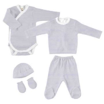 Coffret Naissance Babidu, les Essentiels pour Nouveau Né, 5 pièces