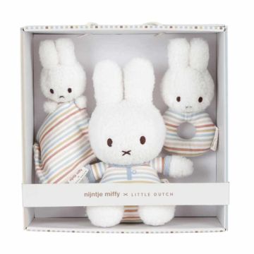 Coffret cadeau Naissance Miffy Little Dutch, avec doudou à personnaliser