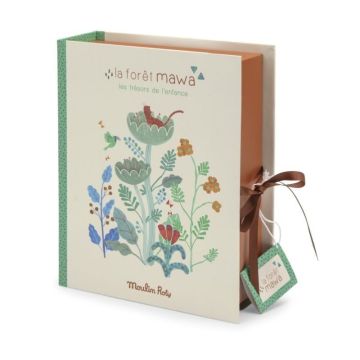 Coffret souvenirs naissance en français, La forêt de Mawa, de Moulin Roty