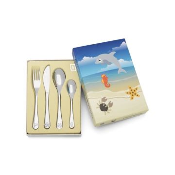 Couverts enfant personnalisables Mer et plage Zilverstad