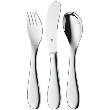 3 Couverts pour bébé, cadeau personnalisable, Knuddel WMF