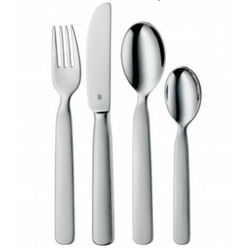 Couverts enfant à graver inox mat, 4 pièces WMF