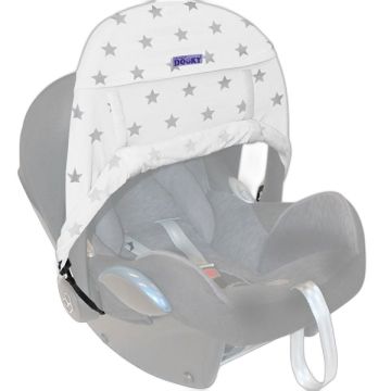 Dooky Zero+ silver stars protection maxi cosy UV