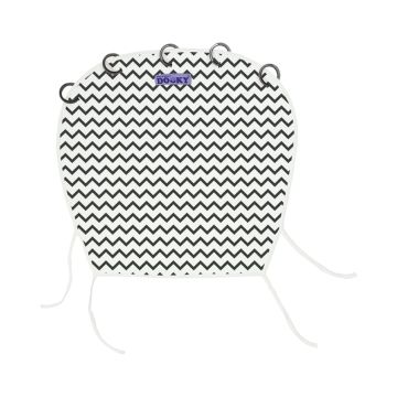 Pare Soleil Bébé Dooky universel pour Maxi Cosy Landau, Poussette Bébé, zig zag gris antracite