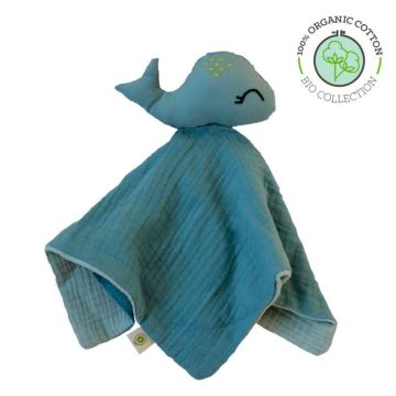 Doudou 100% bio aPunt Barcelona, Cadeau Naissance personnalisé, Livraison Gratuite