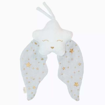 Doudou Ilado étoile bleue à personnaliser, pour conserver le bola de grossesse