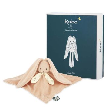 Kaloo Lapin doudou à personnaliser, cadeau naissance bébé fille couleur pêche
