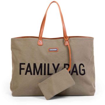 Grand Sac à Langer Childhome pour la famille, vert kaki, Boutique en Ligne Suisse