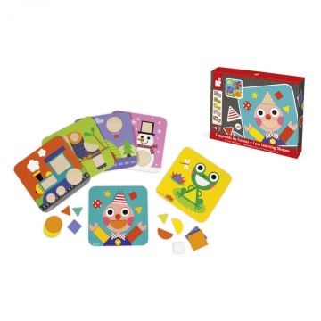 Jeu éducatif, J'apprends les formes dès 2ans, Janod
