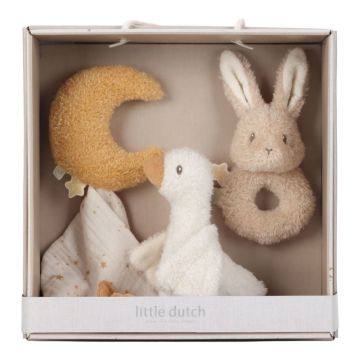 Coffret cadeau naissance blanc - Newborn Naturals Little Dutch