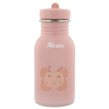 Gourde papillon 350ml,  à personnaliser avec prénom enfant, Trixie Baby