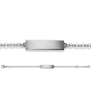 Gourmette Bébé Argent 925 personnalisable