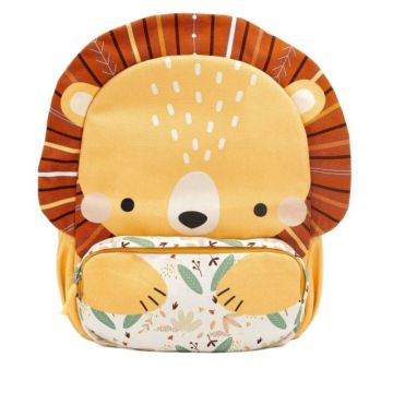 Grand sac à dos Sassi pour enfant, à personnaliser – Chompy le lion