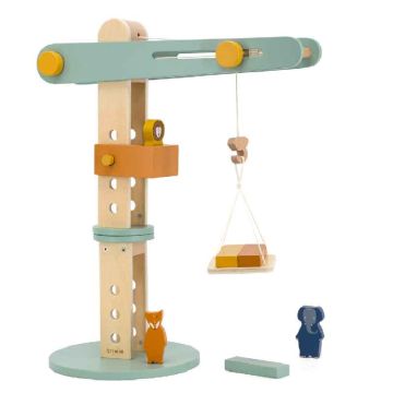 Grue Jouet en Bois, Idée Cadeau Noël, enfant dès 3 ans