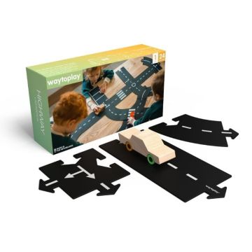 Way to play Highway Edition — avec 1 voiture en bois