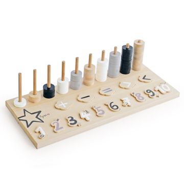 Apprendre à compter avec Kynee, Jouet en Bois 100% suisse, Livraison Gratuite