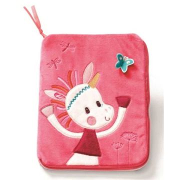Housse carnet santé Louise la licorne de Lilliputiens