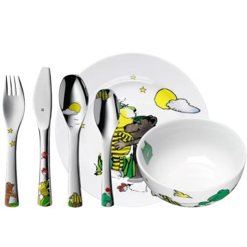 Coffret couverts et vaisselle Janosch à graver, WMF