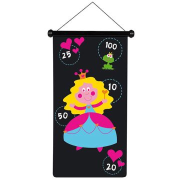 Grand Jeu de fléchettes magnétique Princesse Scratch