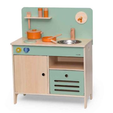 Cuisine enfant Bois, Jouet dès 3 ans, Idée Cadeau Noël, Livraison Rapide