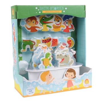 Jeu Histoire pour le bain Il était une fois la jungle, pour garçon et fille dès 3 ans Tiger Tribe