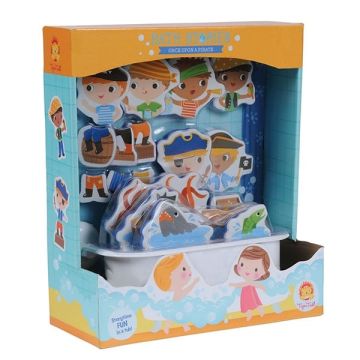 Jeu Histoire pour le bain Il était une fois un pirate, pour garçon dès 3 ans Tiger Tribe