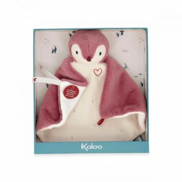 Doudou Kaloo manchot rose, à personnaliser