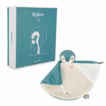 Doudou Kaloo manchot vert, à personnaliser