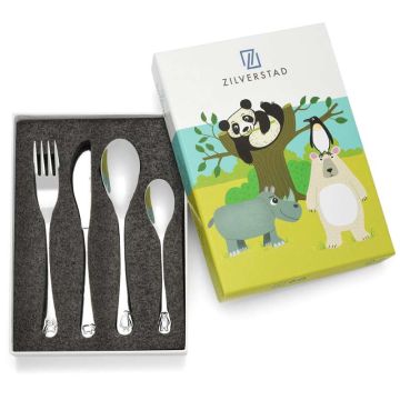 Couverts enfant personnalisables Animaux sauvages Zilverstad