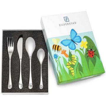 Couverts enfant personnalisables Insectes Zilverstad