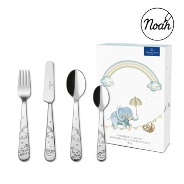 Couverts pour enfants, Villeroy & Boch, Walk like an Elephant 4 pièces